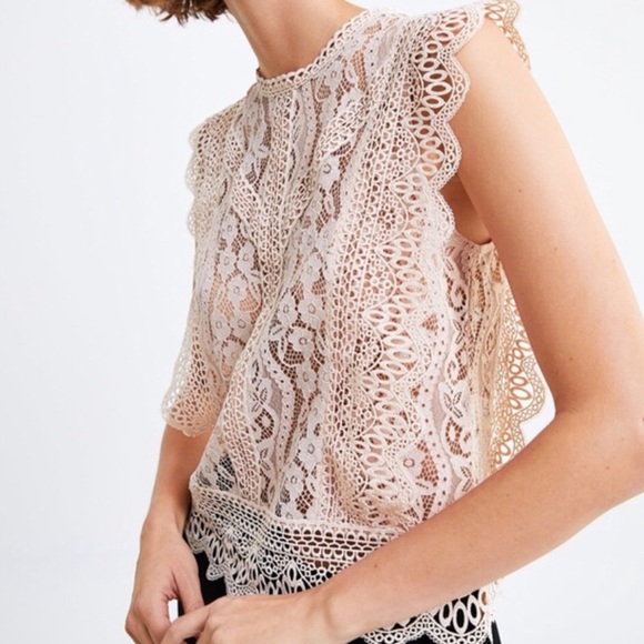 Zara Tops - Zara Lace Top